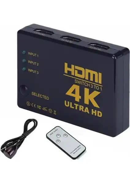 Maxgo 2127 4K HDMi Çoklayıcı ile Çoklu Cihaz Bağlantısı ve Yüksek Kalite Görüntü