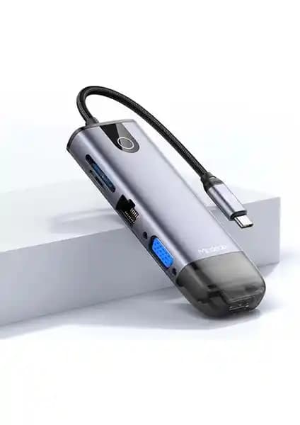 Mcdodo HU-7420 10İn1 Çoklayıcı Adaptör: Çok Fonksiyonlu ve Yüksek Performanslı Çözüm