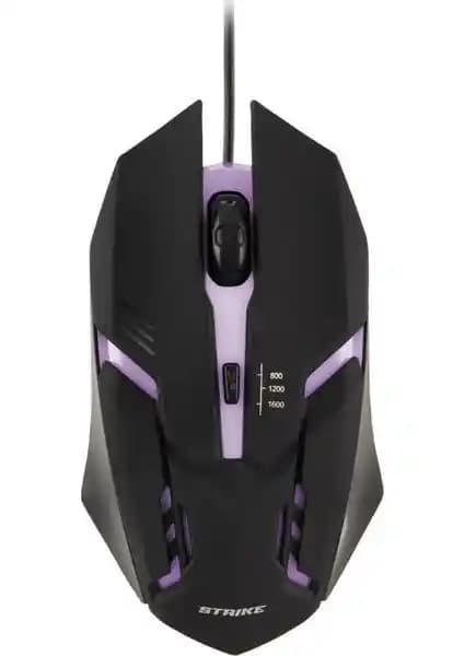 MF Product Strike 0194 RGB Kablolu Gaming Mouse Profesyonel Oyun Deneyimi İçin Tasarlandı