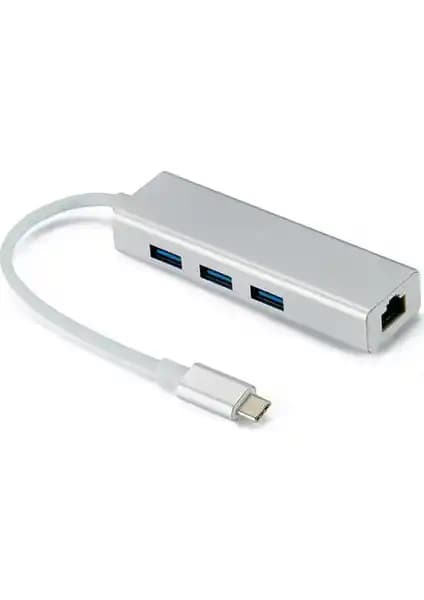Mobitell Type-C 3x USB ve Gigabit Ethernet Adaptörü İncelemesi