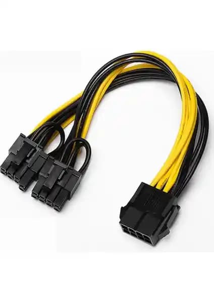 Molex 8 Pin Güç Ayırıcı PCI-E Kablosu Güç Dağıtımını Optimize Etmek İçin Tasarlandı
