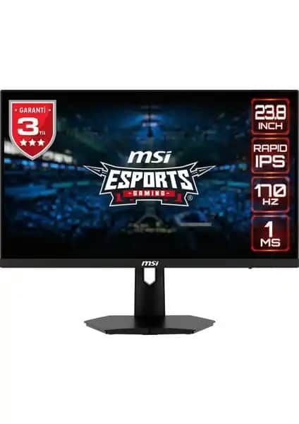 MSI 23.8 İnç Monitör: Yüksek Çözünürlük ve Performans Özellikleri