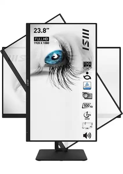 MSI 23.8 İnç PRO MP242AP Monitör İncelemesi: Yüksek Performanslı ve Ergonomik Tasarım