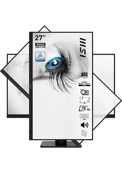 MSI 27 İnç PRO MP273QP Monitör: Yüksek Performans ve Göz Konforu Sağlayan Tasarım