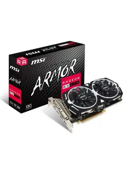 MSI AMD Radeon RX 570 ARMOR 4G OC Ekran Kartı Performans ve Tasarım Özellikleri