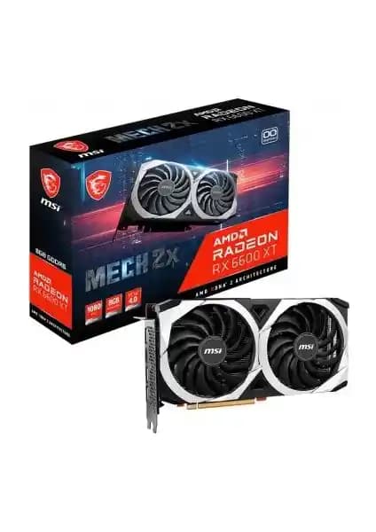 MSI Radeon RX 6600 XT Mek 2X 8G OC Ekran Kartı Performans ve Tasarım Özellikleri