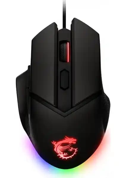 MSI RGB Clutch GM20 Kablolu Oyuncu Mouse Ergonomik Tasarım ve Yüksek Performans