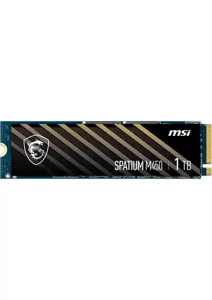 MSI Spatium M450 PCIe 4.0 NVMe M.2 SSD: Yüksek Hız ve Güvenilirlik Sunan Depolama Çözümü