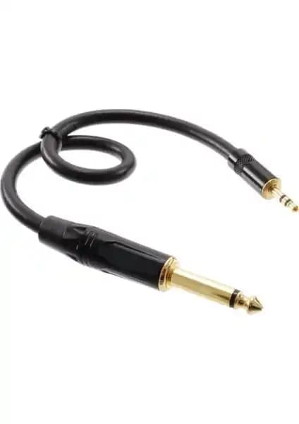 Mykablo Bilgisayar Amfi Ses Ara Kablosu 2 Metre Uzunluğuyla Güçlü ve Güvenilir Ses Bağlantısı