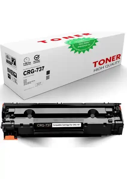 Nanoprint CRG-737 Muadil Siyah Toner: Uyumlu ve Ekonomik Baskı Çözümü