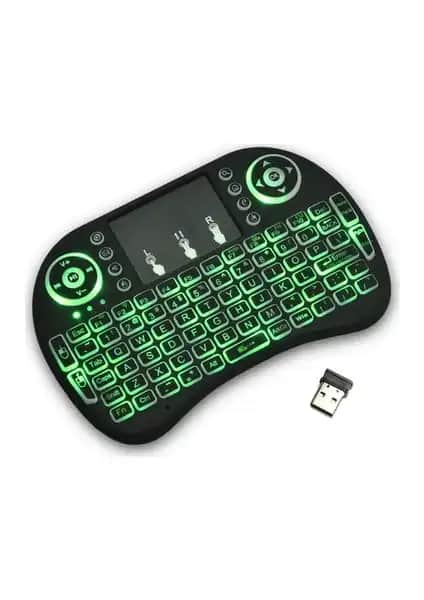 Noveltech Mini Wireless RGB Klavye: Taşınabilir ve Çok Fonksiyonlu Kablosuz Klavye