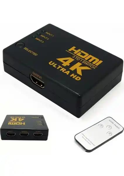 Onten Kablosuz 3 Port HDMI Switch İnceleme ve Teknik Özellikler