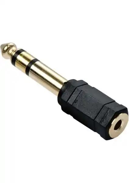 Platoon 3.5 mm 6.3 mm Jack Çevirici Piyano ve Müzik Enstrümanları İçin Adaptör