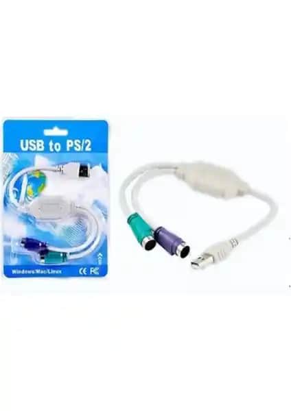 Platoon Usb To Ps/2 Çevirici Kablo ile Eski ve Yeni Bilgisayarlar Arasında Uyum Sağlayın