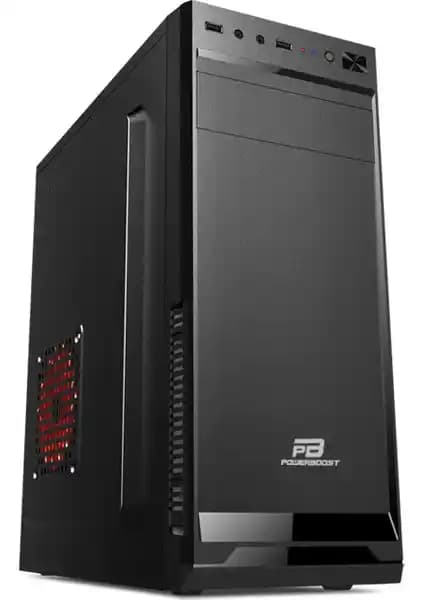 PowerBoost VK-A002S 250W ATX Şık Siyah Kasa İnceleme ve Özellikleri