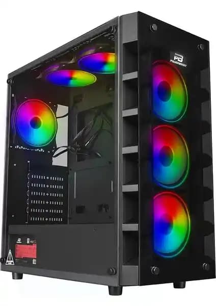 PowerBoost X59RGB-650W Oyun ve Performans İçin Güçlü Kasa Çözümü