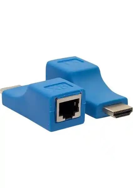 Powermaster HDMI to RJ45 Cat6 Extender 30M Yüksek Kalite Güvenilir Bağlantı Çözümü