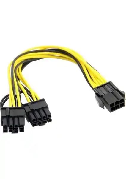 PrimeX Plus PX-4302 6 Pin To 2x8 Pin PSU Ekran Kartı Güç Çevirici Kablo Ürün İncelemesi