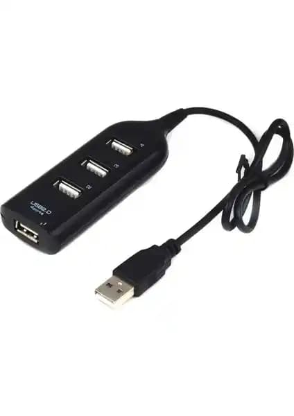 Qport Q-UC201 USB 2.0 4 Port Çoklayıcı: Pratik ve Dayanıklı USB Bağlantı Çözümü