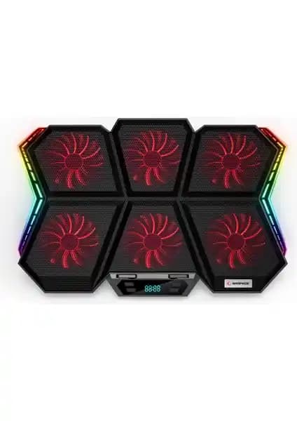 Rampage AD-RX44 X-GALE: Güçlü ve Çok Fonksiyonlu Dizüstü Bilgisayar Soğutucu