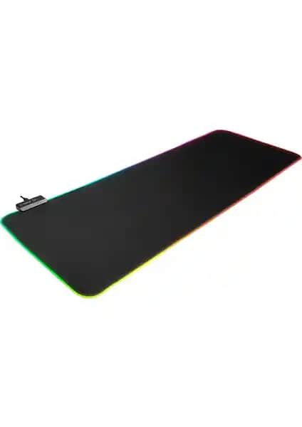 Rampage MP-22 Siyah RGB Gaming Mouse Pad XL: Geniş ve Estetik Oyun Aksesuarı