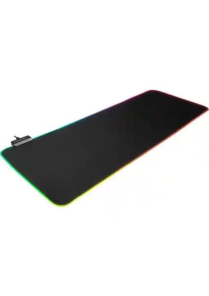 Rampage MP-22 Siyah RGB Gaming Mouse Pad XL: Geniş ve Estetik Oyun Aksesuarı