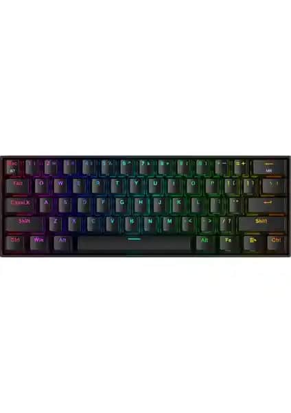 Redragon K530 Pro Draconic Türkçe Q 60% Kablosuz Mekanik Klavye İncelemesi ve Özellikleri