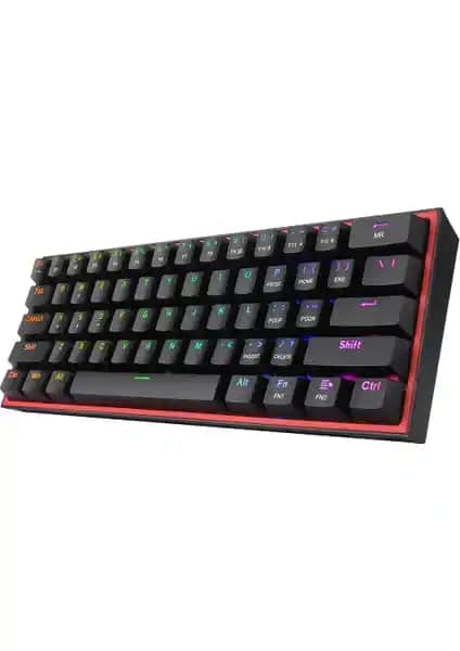 Redragon K617-RGB Fızz: Kompakt ve Yüksek Performanslı Mekanik Klavye Özellikleri