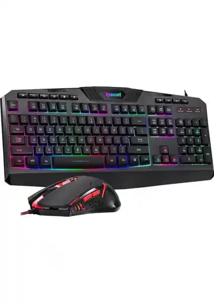 Redragon S101-3 Kablolu Türkçe Q RGB Oyuncu Klavyesi ve Mouse Seti İncelemesi