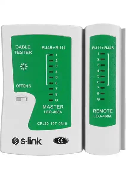 S-Link SL-468 RJ-45 ve RJ-11 Kablo Test Cihazı Detaylı İnceleme ve Kullanım Özellikleri