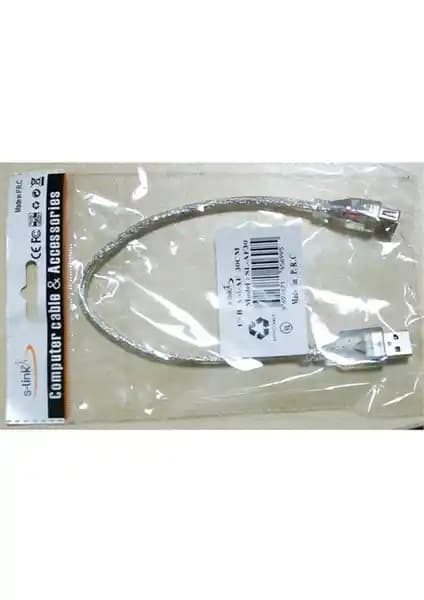 S-Link SL-AF30 30cm USB 2.0 Am to Af Şeffaf Uzatma Kablosu Teknik Özellikleri ve Kullanım Alanları