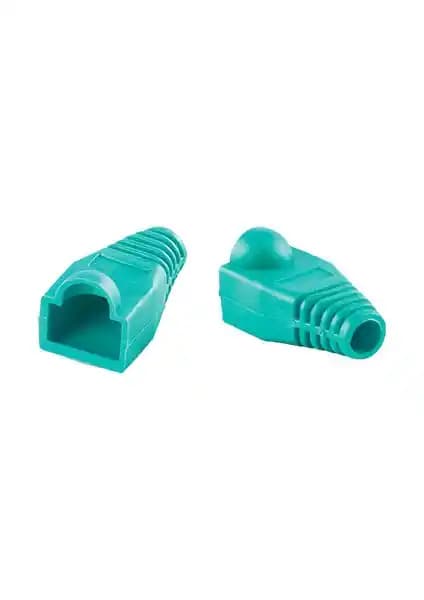 S-Link SL-RJ40 RJ45 25 Li Paket Yeşil Jack Kılıfı Ağ Bağlantı Koruyucu Çözüm