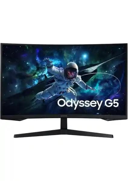 Samsung 32 İnç Odyssey G5 G55C LS32CG552EUXUF: Yüksek Performanslı Oyun Monitörü