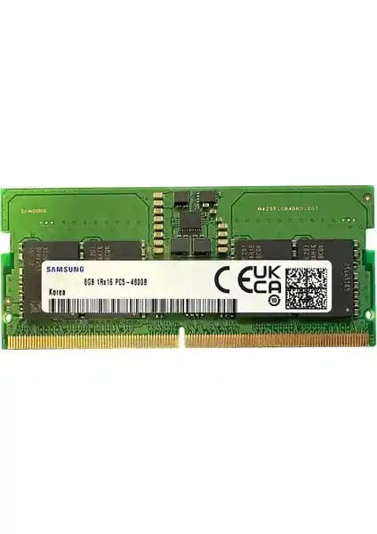 Samsung 8GB DDR5 4800MHz Notebook RAM Yüksek Performans ve Güvenilirlik İçin Uygun