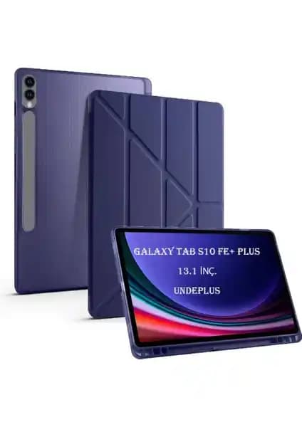 Samsung Galaxy Tab S10 FE Plus için dayanıklı ve çok fonksiyonlu koruyucu kılıf tasarımı