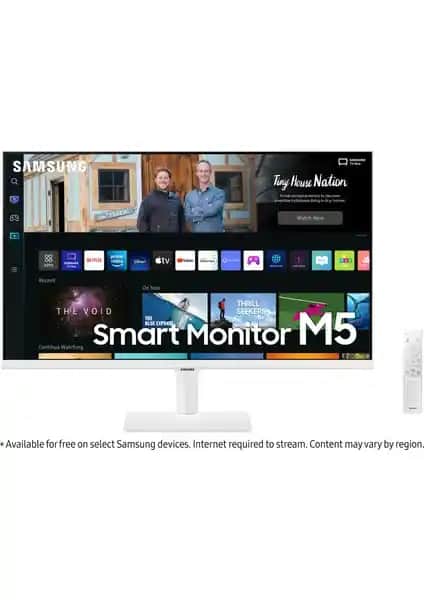 Samsung LS27BM501EUXUF M5 27 inç FHD Monitör: Yüksek Çözünürlük ve Çok Yönlü Özellikler