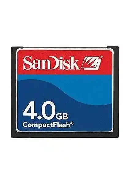 SanDisk 4 GB Compact Flash Hafıza Kartı: Profesyonel ve Endüstriyel Kullanımlar İçin Güçlü Depolama Çözümü