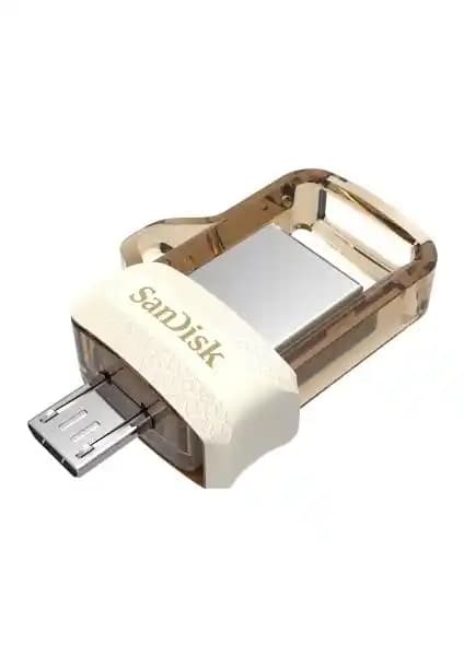 Sandisk Dual Drive M3.0 OTG 32GB Altın USB Bellek: Şık ve Pratik Taşınabilir Veri Depolama Çözümü