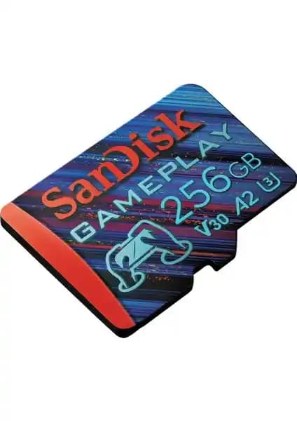 SanDisk Gameplay 256GB MicroSDXC Kartı: Yüksek Performanslı Depolama Çözümü