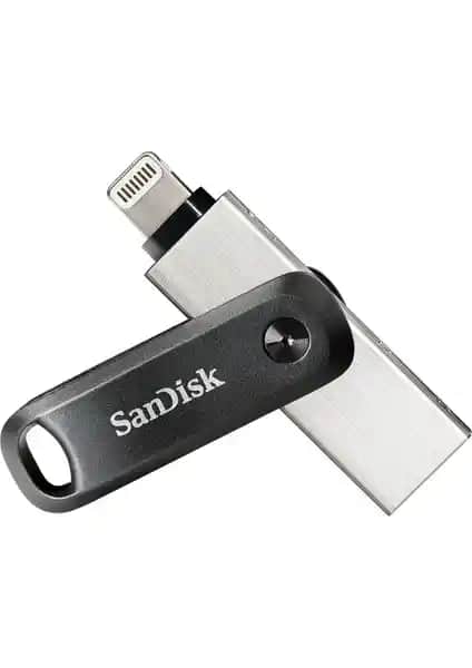 Sandisk iXpand Go 256GB Taşınabilir Veri Depolama Çözümü Mobil ve Güvenilir Kullanım İçin