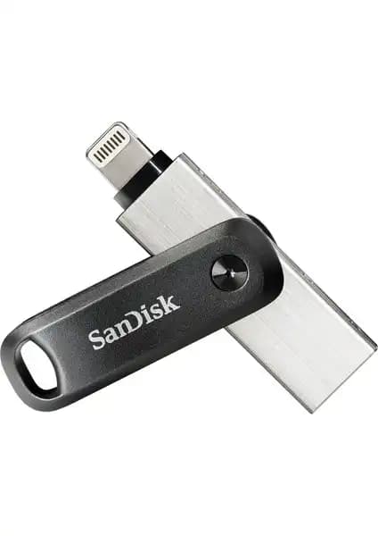 Sandisk iXpand Go 256GB Taşınabilir Veri Depolama Çözümü Mobil ve Güvenilir Kullanım İçin