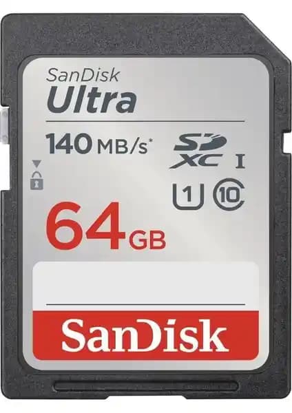 SanDisk Ultra 64GB UHS-I Hafıza Kartı: Yüksek Performans ve Güvenilirlik İçin Uygun Seçenek