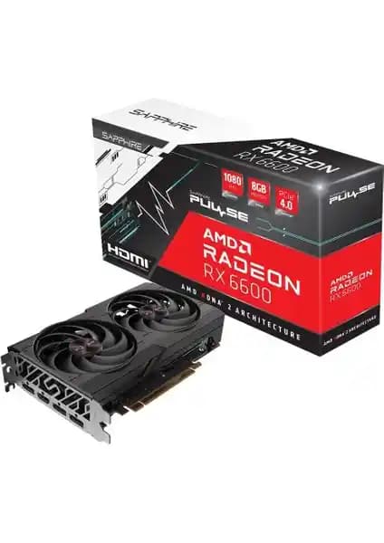 Sapphire Sapphıre AMD Radeon RX 6600 Pulse 8GB: Yüksek Performanslı Oyun ve Grafik Kartı