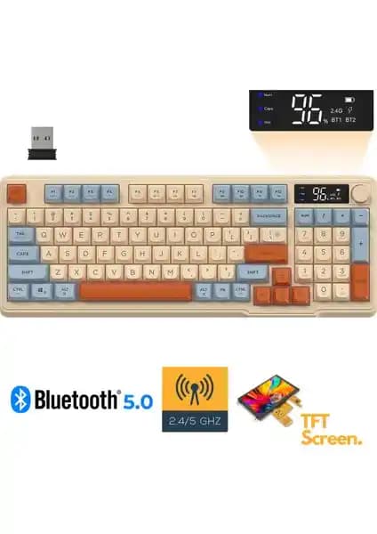 Sarftech Freewolf M96: Çok Yönlü Kablosuz Oyun ve Yazı Klavyeleri Özellikleri ve İncelemesi