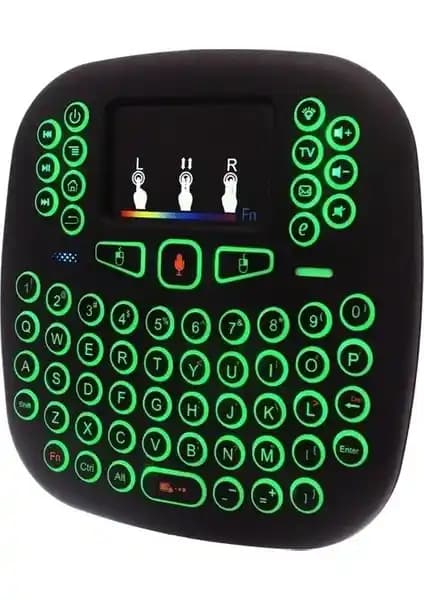 Sarftech I18 Işıklı Kablosuz Mini Klavye: Taşınabilir ve Kullanıcı Dostu Modern Çözüm