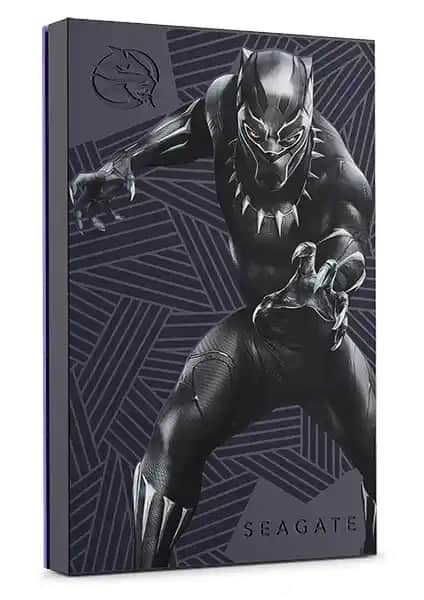Seagate FireCuda Marvel Black Panther Harici Disk 2 TB USB 3.2 ile Güç ve Estetiğin Buluşması