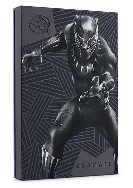 Seagate FireCuda Marvel Black Panther Harici Disk 2 TB USB 3.2 ile Güç ve Estetiğin Buluşması