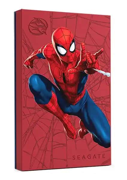 Seagate FireCuda Marvel Spider-Man 2 TB Özel Seri Harici Disk ile Güç ve Estetik Birlikte