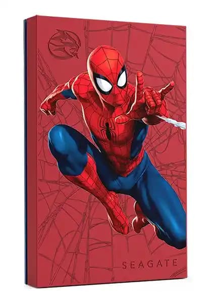 Seagate FireCuda Marvel Spider-Man 2 TB Özel Seri Harici Disk ile Güç ve Estetik Birlikte