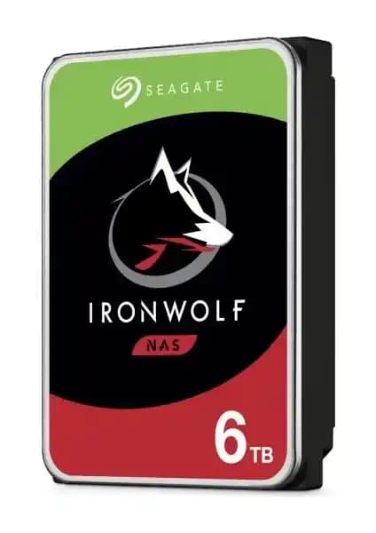 Seagate Ironwolf 6 TB 5400RPM NAS Sabit Diski ile Güçlü ve Güvenilir Veri Depolama Çözümü